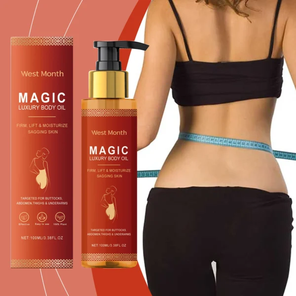 WEST MONTH Magic Luxury Body Oil Winter Skincare and Moisturizing, Soft and Firm Skin, Daily Care, Nourishing and Moisturizing - Image 4