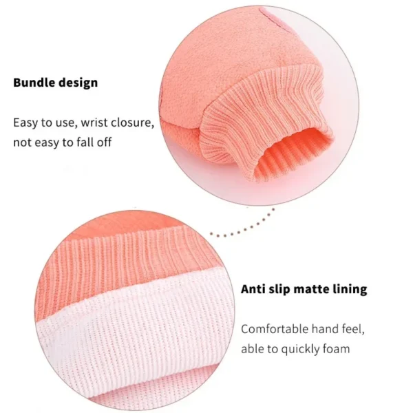1pc Bath for Peeling SPA Exfoliating Shower Brush Body Cleaning Scrub Mitt Rub Dead Skin Gloves Shower Towel Foam Body Massage - Image 6