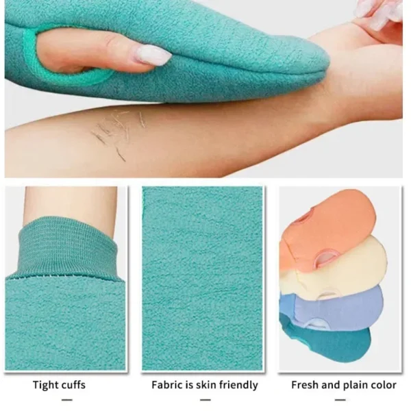 1pc Bath for Peeling SPA Exfoliating Shower Brush Body Cleaning Scrub Mitt Rub Dead Skin Gloves Shower Towel Foam Body Massage - Image 5