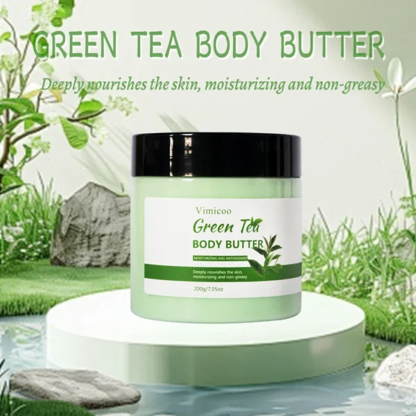 Green Tea Lavender Coconut & Shea Butter Body Moisturizer for Dry Skin Care Smooth Skin Enhancing Ingredients Body Lotion - Image 6