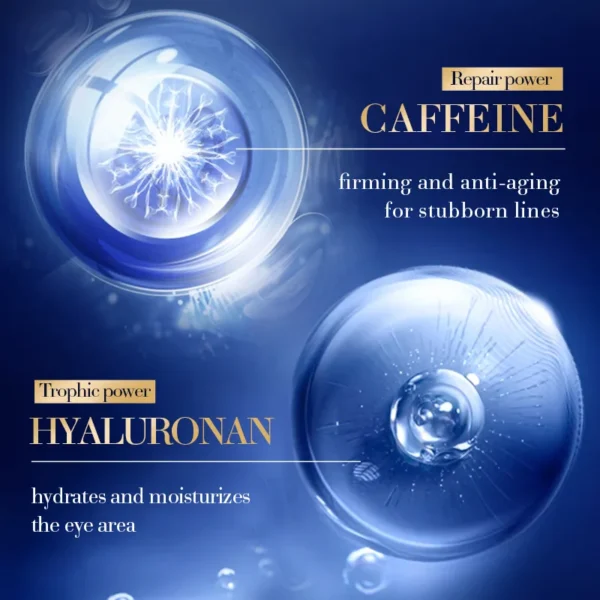 SADOER Caffeine Eye Cream Anti Dark Circles Eyes Bags Remover Firming Moisturizing Eye Creams Beauty Eyes Skin Care Products - Image 2
