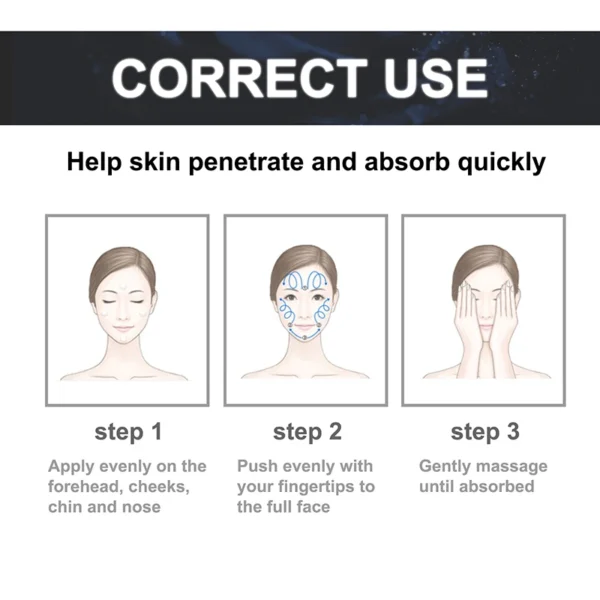 Instant Remove Wrinkle Face Serum Firming Lifting Anti-Aging Fade Fine Lines Improve Puffiness Moisturizing Brighten Skin Care - Image 5
